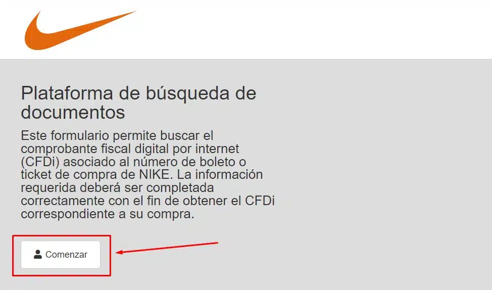 Facturacion Nike Factory Store Mexico Comenzar